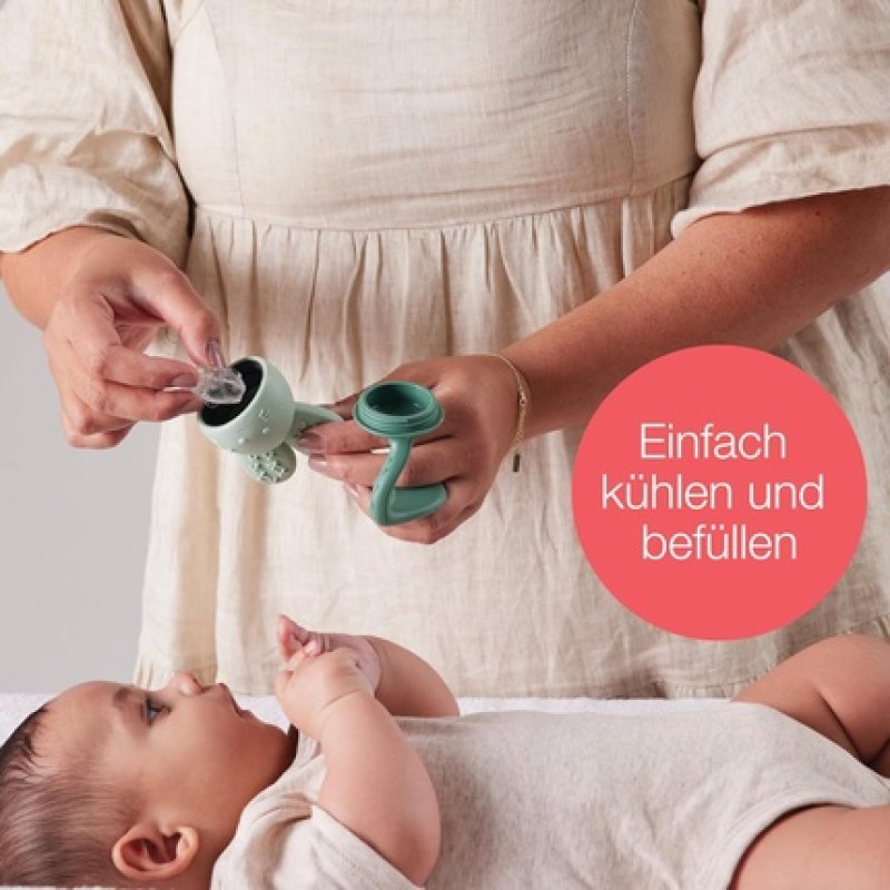 Bbox Chill Fill Cooling Baby Teething Ring - Place in Refrigerator with Water