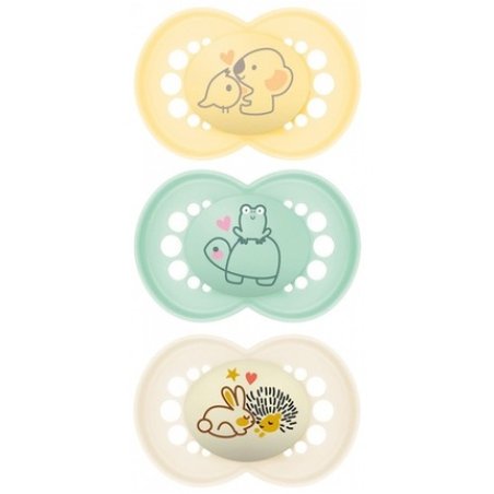 Mam Original Nature Pacifiers and Night Pacifier for 18 Months and Older