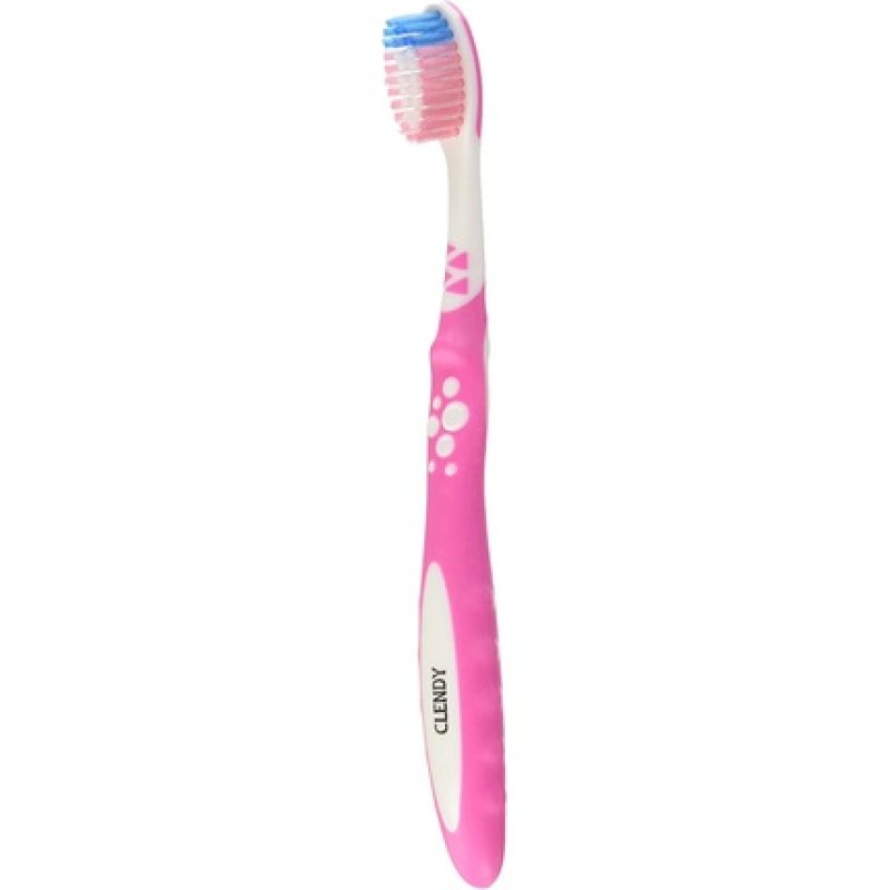 Clendy Brush Baby Teddy with Comfort Grip - Assorted