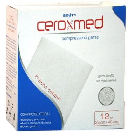 Ceroxmed Hydrophilic Gauze 36 X 40 Cm 12 Pieces