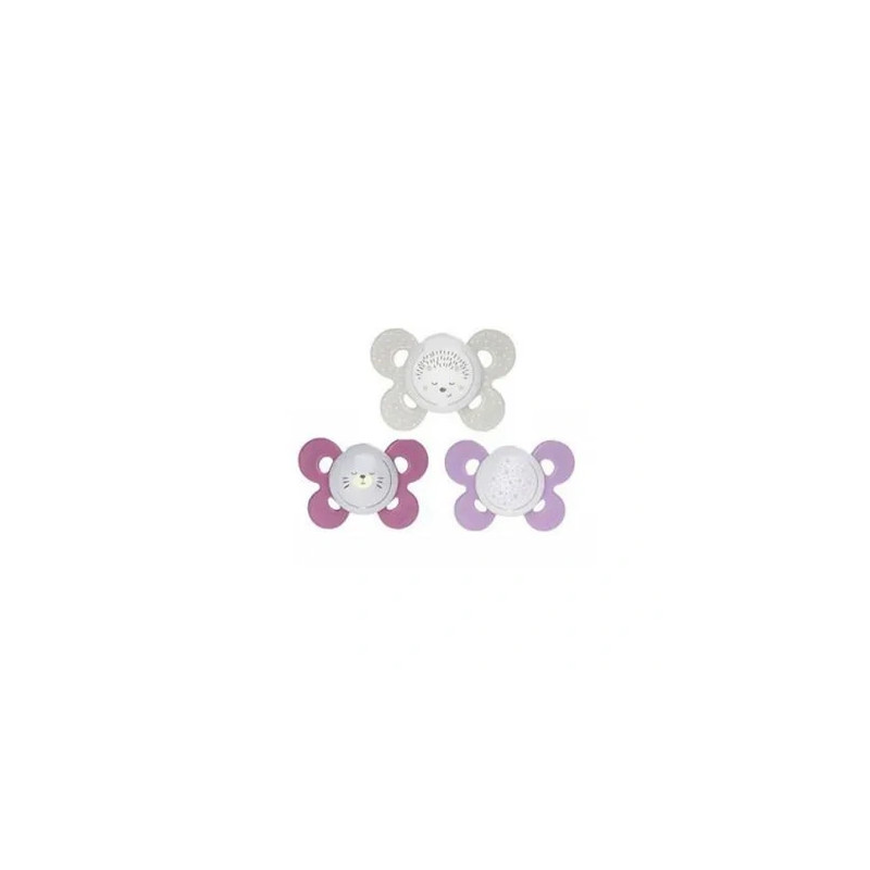 Chicco Silicone Pacifier Physio Comfort For Girls 1636 Months 2 Units