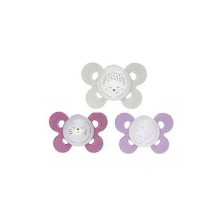 Chicco Silicone Pacifier Physio Comfort For Girls 1636 Months 2 Units