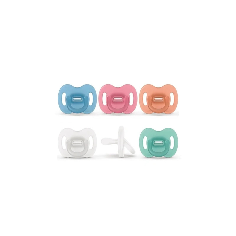 Suavinex All Silicone Physiological Pacifier For Ages 618 Months 1 Unit