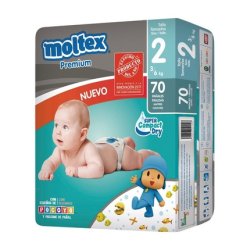 Moltex Premium Comfort Size T-2 3-6 Kg 42 Units