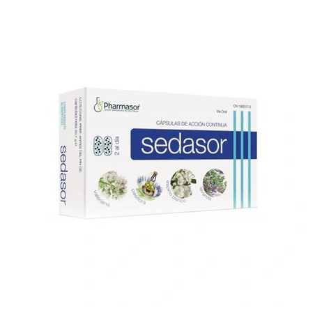 Pharmasor Sedasor Continuous Action 30 Capsules Sleep Aid