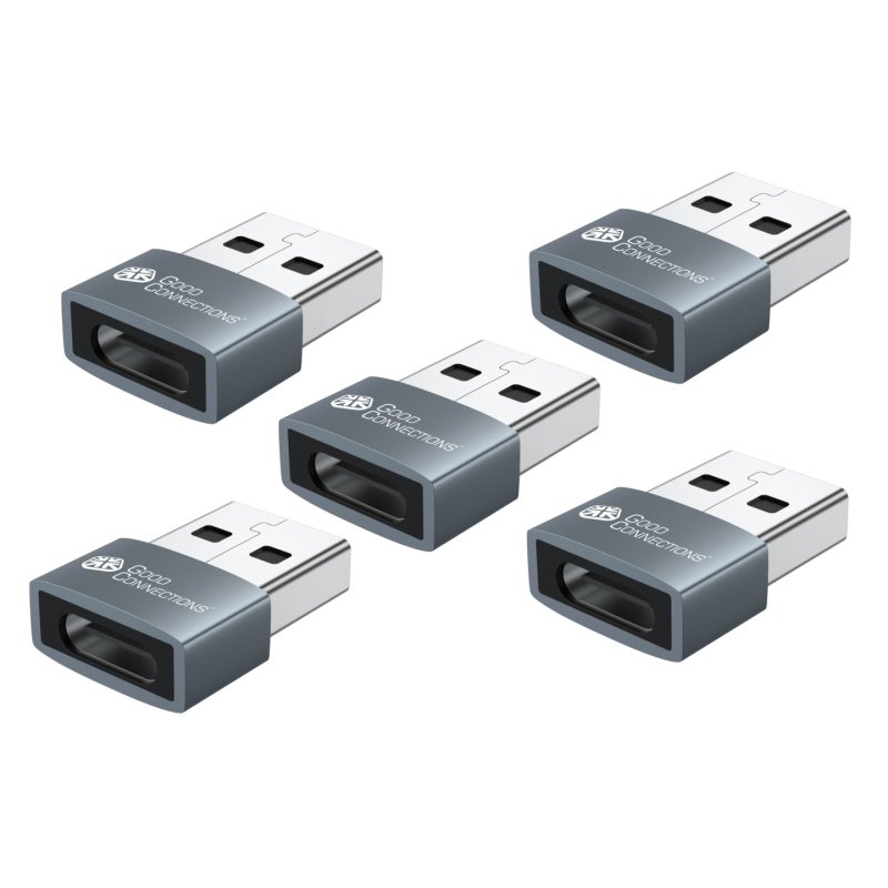 Good Connections USB2.0 Adapter A-St.-USB-C Bu. 5er Set