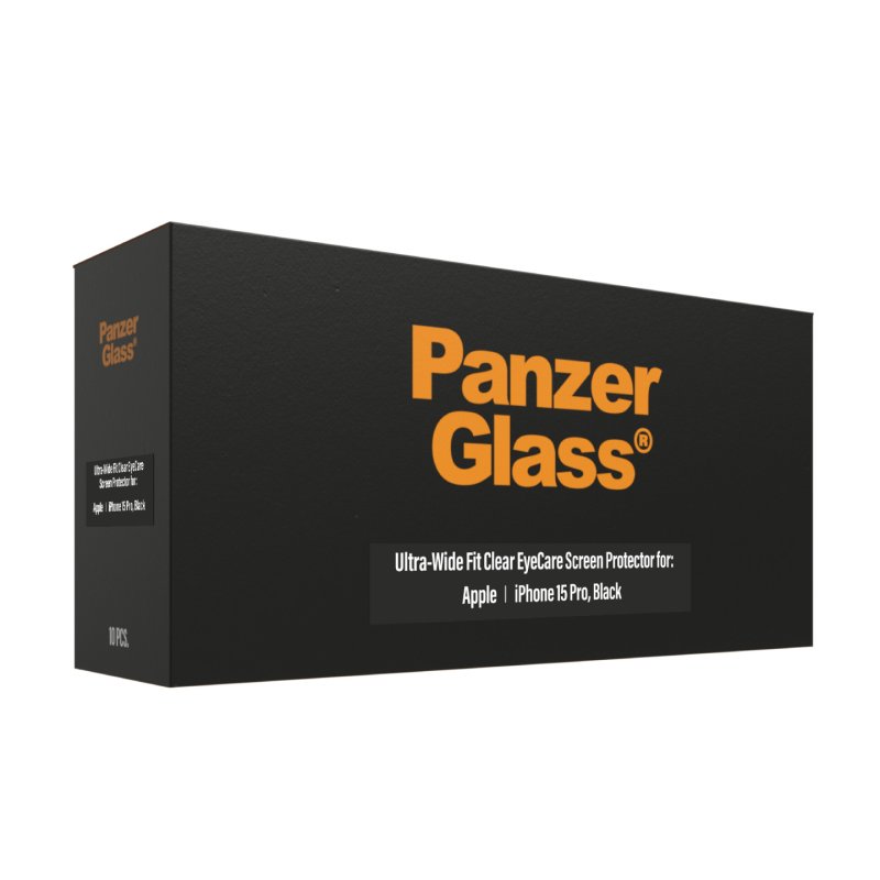 PanzerGlass EyeCARE™ Screen Protector iPhone 15 Pro | Ultra-Wide Fit Protection d'écran transparent Apple 1