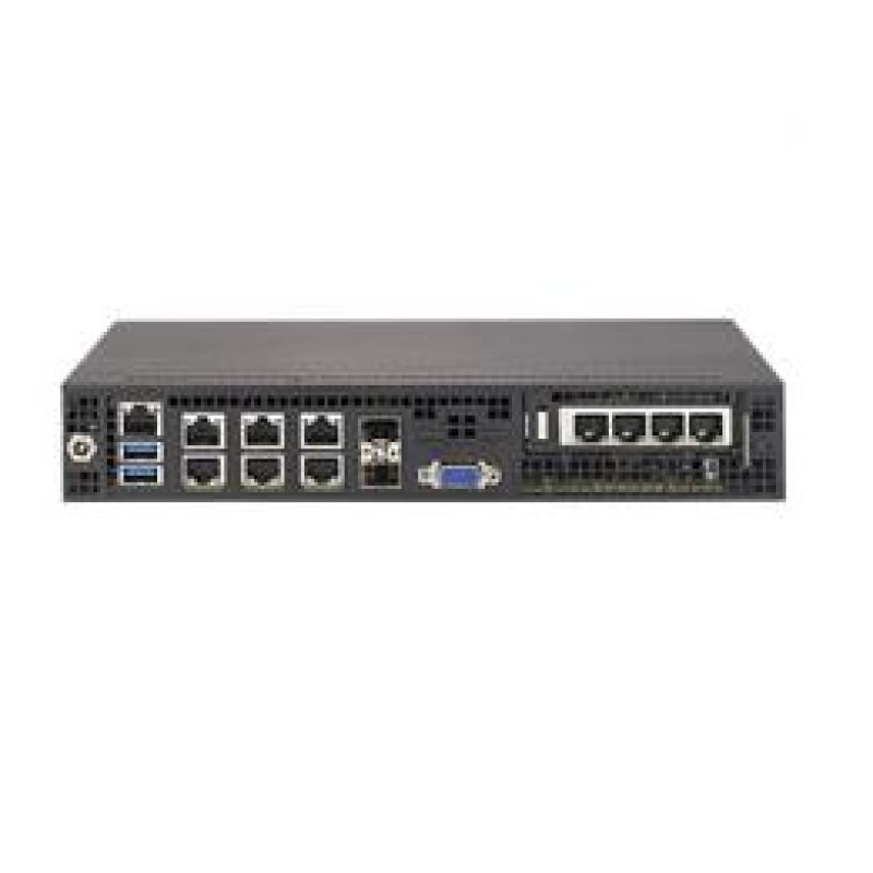 Barebone Server Supermicro SuperServer 1U Intel Xeon D-1518 (4C/8T) 2,2 GHz SYS-E300-8D