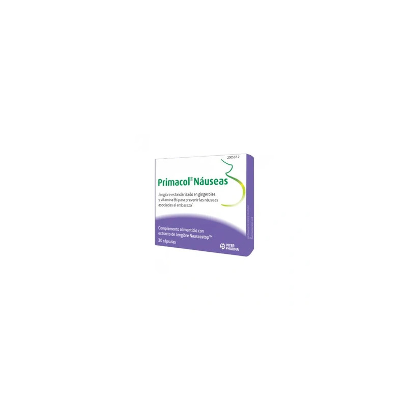 Interpharma Primacol Nausea 30 Capsules