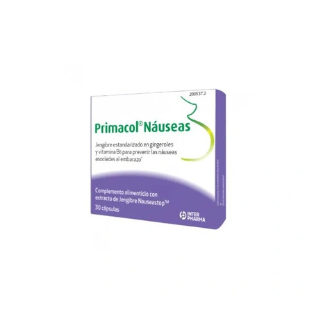 Interpharma Primacol Nausea 30 Capsules