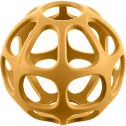 Zopa Silicone Teether Round In Mustard Yellow 1 Piece