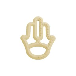 Toothee 100% Silicone Teether 3m Yellow