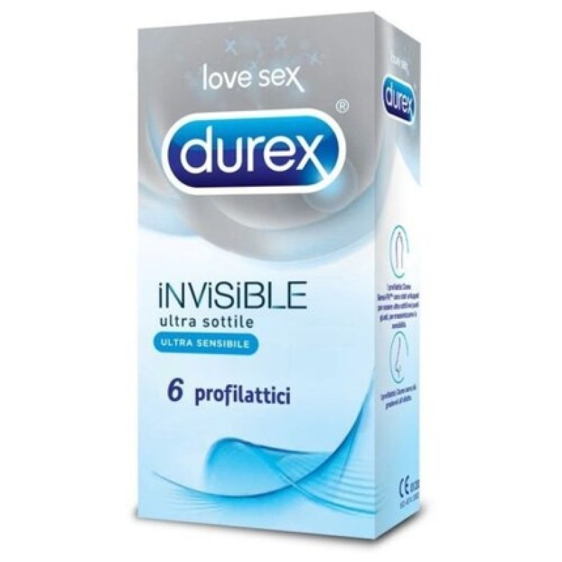 Durex Invisible Condoms 6 Pack