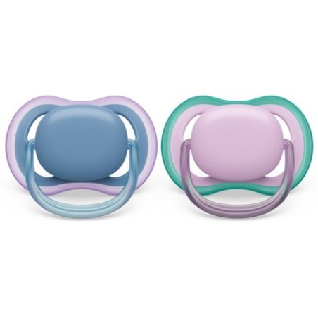 Philips Avent Ultra Air Pacifier - Girl, 6-18 months, 2 pieces