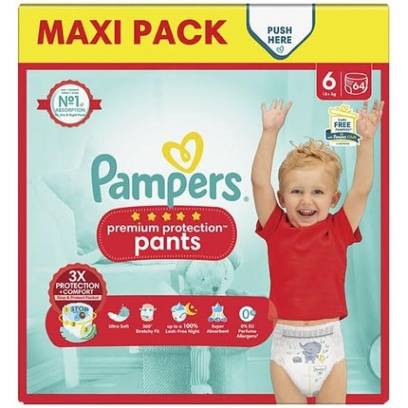 Pampers Premium Protection Pants T6 15kg