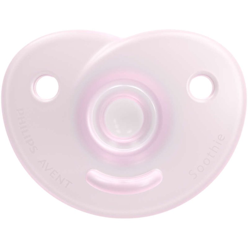 Philips Avent Soothie Pacifier Pink 06 Months Duo