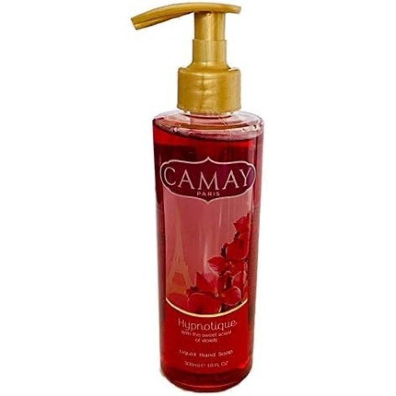 Camay Hypnotique Liquid Hand Soap with the Sweet Scent of Violet 300ml with Dispenser
