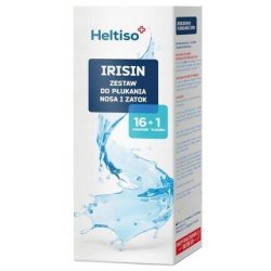 Heltiso Irisin Nasal And Sinus Rinse Set 1 Bottle 16 Sachets