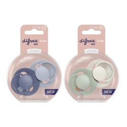 Difrax Dynamic Pacifier Prime 0-6 Months Assorted
