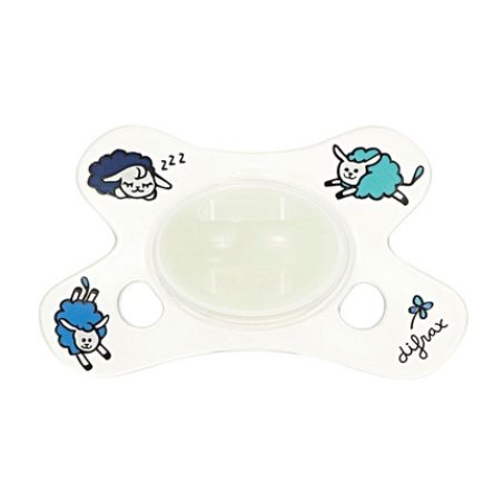Difrax Dental Pacifier Night Glow 0-6 Months