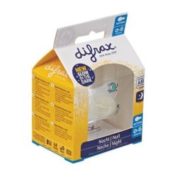 Difrax Natural Night Glow Pacifier 06 Months
