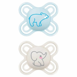 Mam Mam Pacifier Perfect 16 Silicone 2 Units Blue
