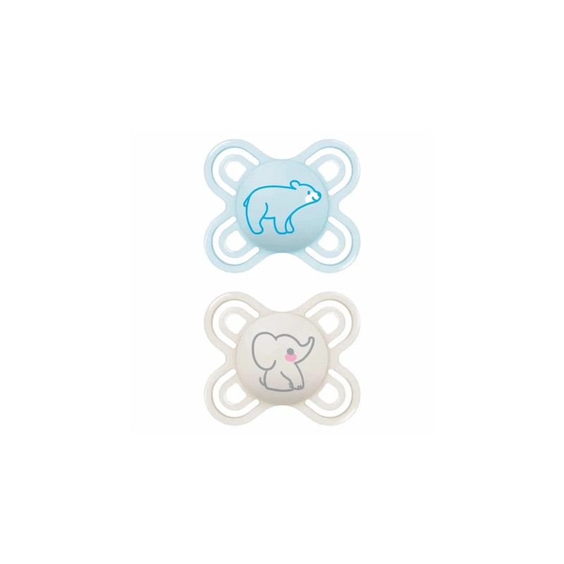 Mam Mam Pacifier Perfect 16 Silicone 2 Units Blue