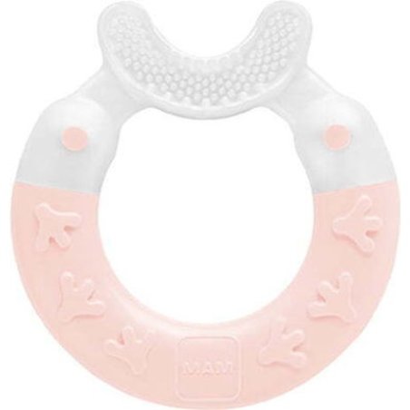 Mam Bite Brush - Light Pink, 3 Months And Up