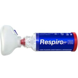 Respiro Antistatic Inhalation Chamber with Valve and Child Mask for Ages 3-4