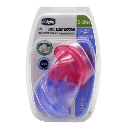 Chicco Chicco Physio Soft Soother 2 Units