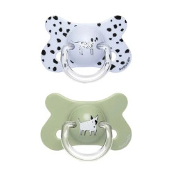Suavinex Suavinex Fusion Silicone Soother Physiological Nipple 4-18 Months 2 Units