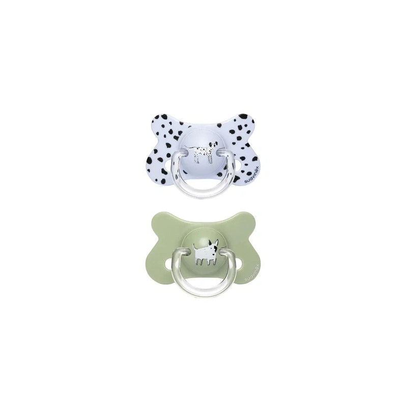 Suavinex Suavinex Fusion Silicone Soother Physiological Nipple 4-18 Months 2 Units
