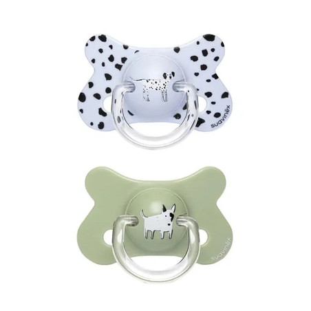 Suavinex Suavinex Fusion Silicone Soother Physiological Nipple 4-18 Months 2 Units