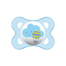 Mam Mam Baby Dummy Original 0 Silicone Blue