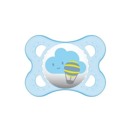 Mam Mam Baby Dummy Original 0 Silicone Blue