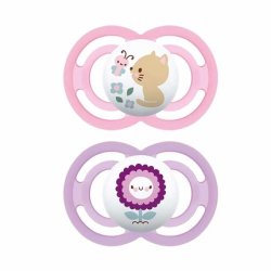 Mam Pacifier Perfect 16 Silicone 2 Units Pink