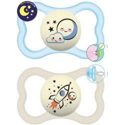 Fotopharmacy MAM Supreme Night 248S Silicone Pacifier 6-16m - Pack of 2