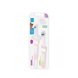 Mam Pink Learning Brush For Babies 5 Months And Older