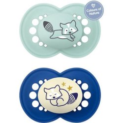 Mam Day & Night Pacifiers Set 6-16 Months 2 Pieces
