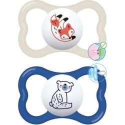 Mam Supreme Silicone Pacifier For 16 Months - Better Together, 2 Pack