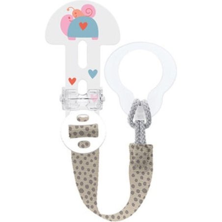 Mam Clip It Cover - Pacifier Clip For Girls, Suitable From Birth, 1 Piece
