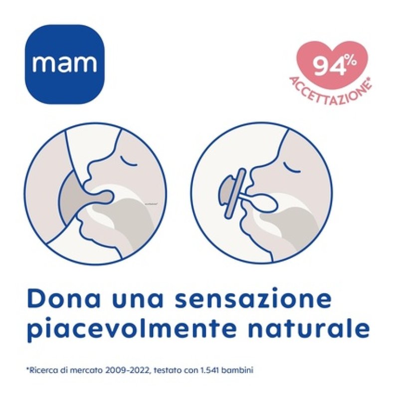 MAM Original Pacifier 2-Pack Skinsoft Silicone with Pacifier Box 16 Months Pink