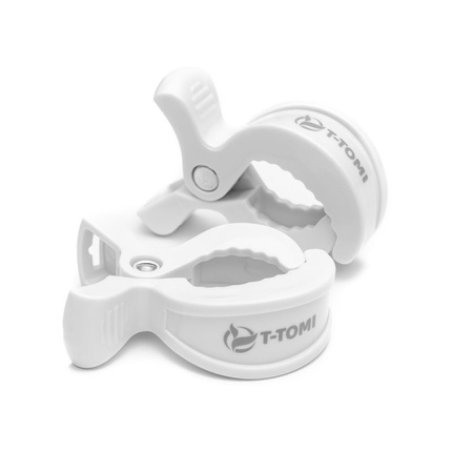 Ttomi Clip For Pacifier White 2 Pcs