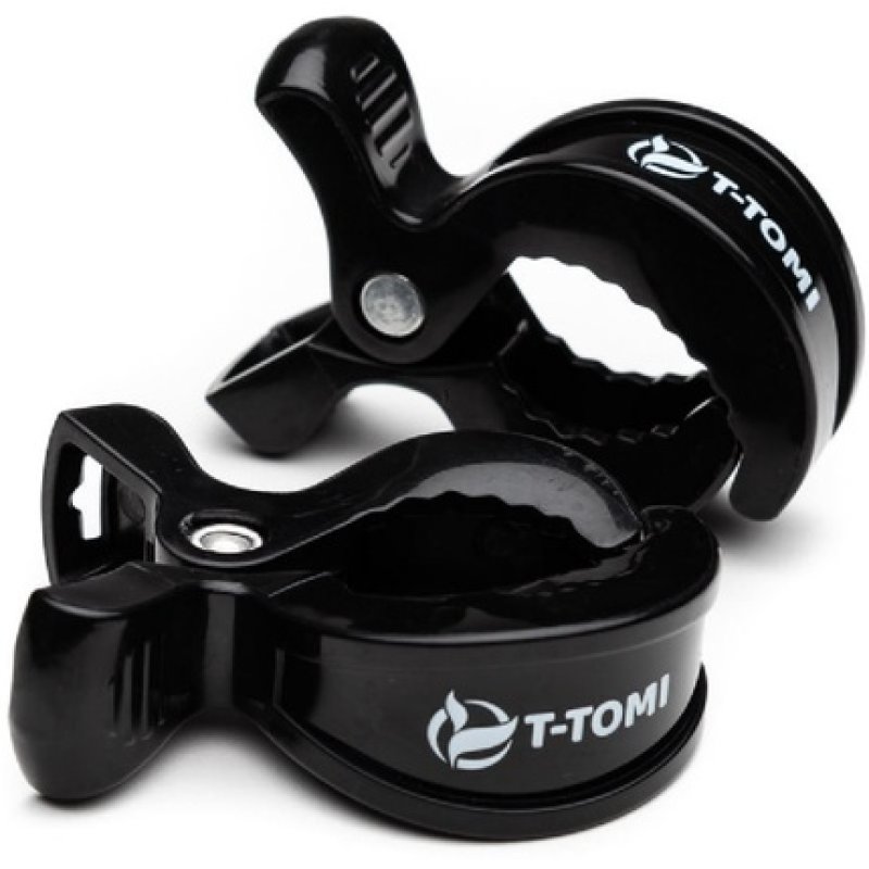 Ttomi Clip For Pacifier Black 2 Pcs