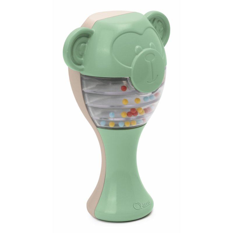 Chicco Monkey Maracas Eco Recycled Plastic Musical Toy 2 Colors