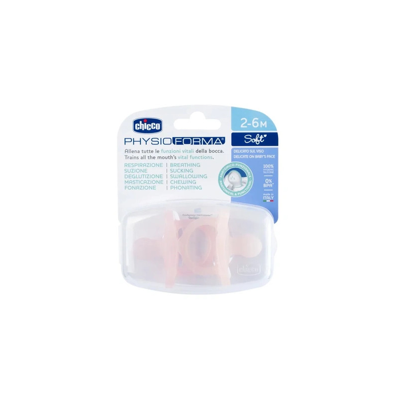 Chicco Chicco Physioforma Soft Pacifier 26 Months 2 Pieces