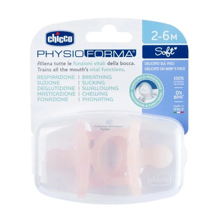 Chicco Chicco Physioforma Soft Pacifier 26 Months 2 Pieces