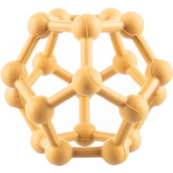 Zopa Silicone Teether Atom Mustard Yellow 1 Piece