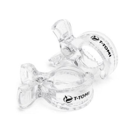 Ttomi Clip For Pacifier Clear 2 Pcs