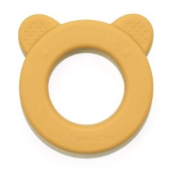 Petite&Mars Beary Dentaruolo With Rattle Intense Ochre 0 M 1 Piece